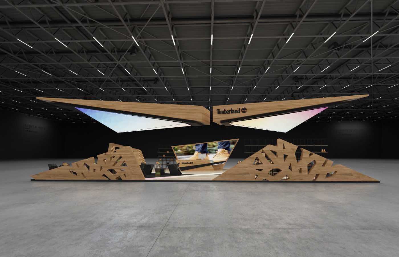 法國(guó)展臺(tái)設(shè)計(jì)-TIMNERLAND -國(guó)際展臺(tái)搭建商