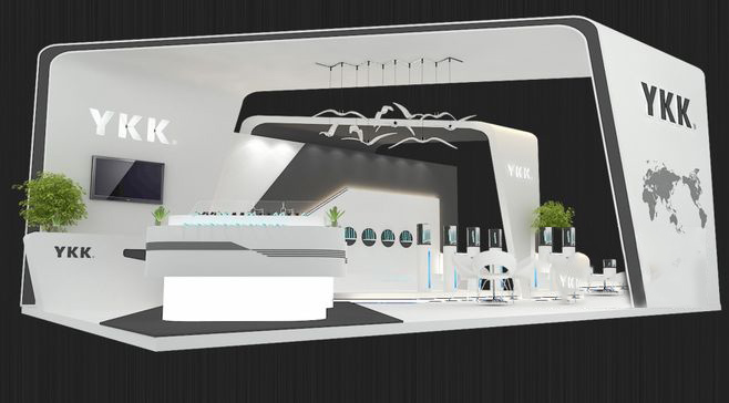 日本展臺(tái)搭建設(shè)計(jì)-YKK-國(guó)際展臺(tái)搭建商