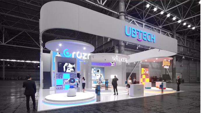 中國展館設計-UBTECH-深圳展位搭建商
