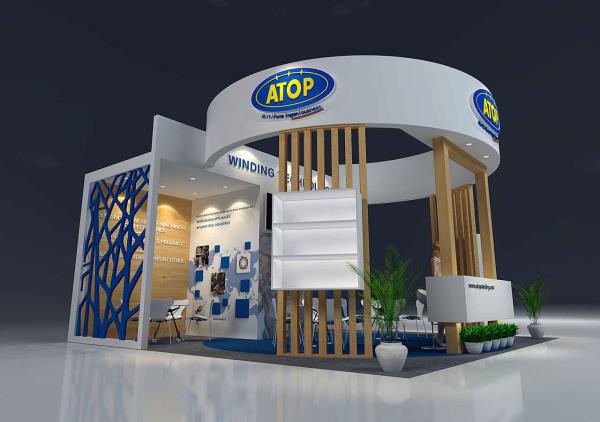 意大利展臺(tái)設(shè)計(jì)-Atop winding technology-國(guó)際展位搭建商