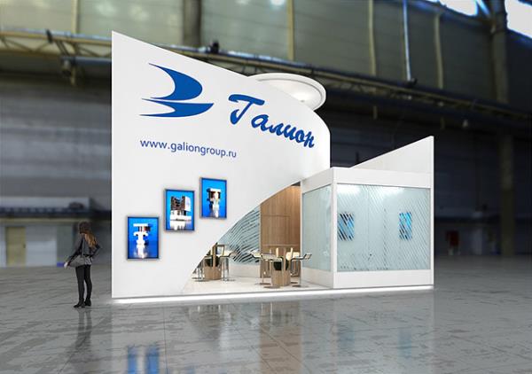 中國展臺搭建設計公司-Galion TD-深圳國際機械制造業(yè)展臺設計、搭建商