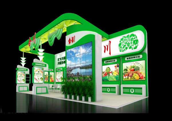 中國展臺(tái)搭建設(shè)計(jì)-Hechuan-國際展位搭建商