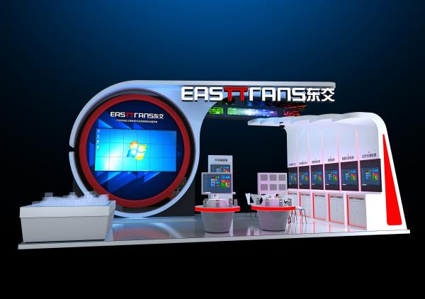 西班牙展臺搭建設(shè)計(jì)-東橫貫-國際交通展展位搭建商