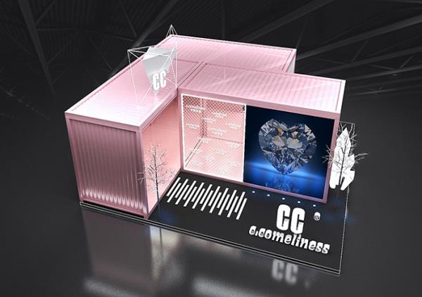 中國展臺搭建設(shè)計-CC-上海國際珠寶展展位搭建商