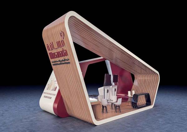 英國(guó)展臺(tái)搭建設(shè)計(jì)-Musanda-國(guó)際建材展展臺(tái)搭建商