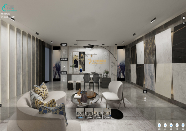 3D虛擬展廳-女包商店線上展示