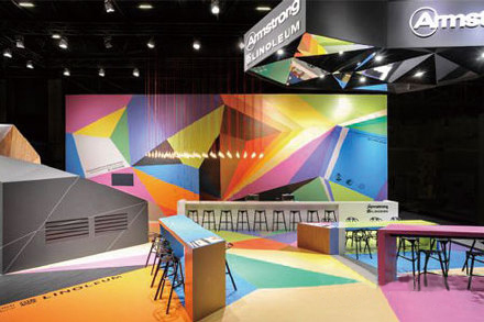 German booth building - Armstrong - Munich booth design | building materials exhibition booth building German booth building - Armstrong - Munich booth design | building materials exhibition booth building