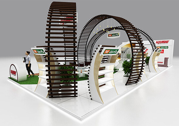 美國(guó)展覽設(shè)計(jì)-Hamwi -波特蘭展位搭建