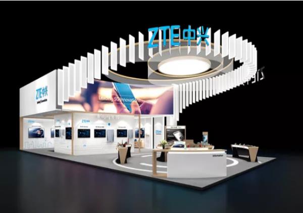 中國(guó)展臺(tái)搭建設(shè)計(jì)-ZTE-上海通信展臺(tái)設(shè)計(jì)與搭建