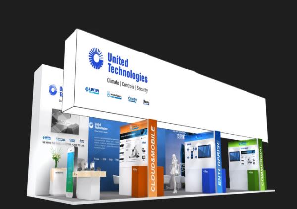 中國(guó)展臺(tái)搭建公司-United Technologies-展臺(tái)設(shè)計(jì)與搭建